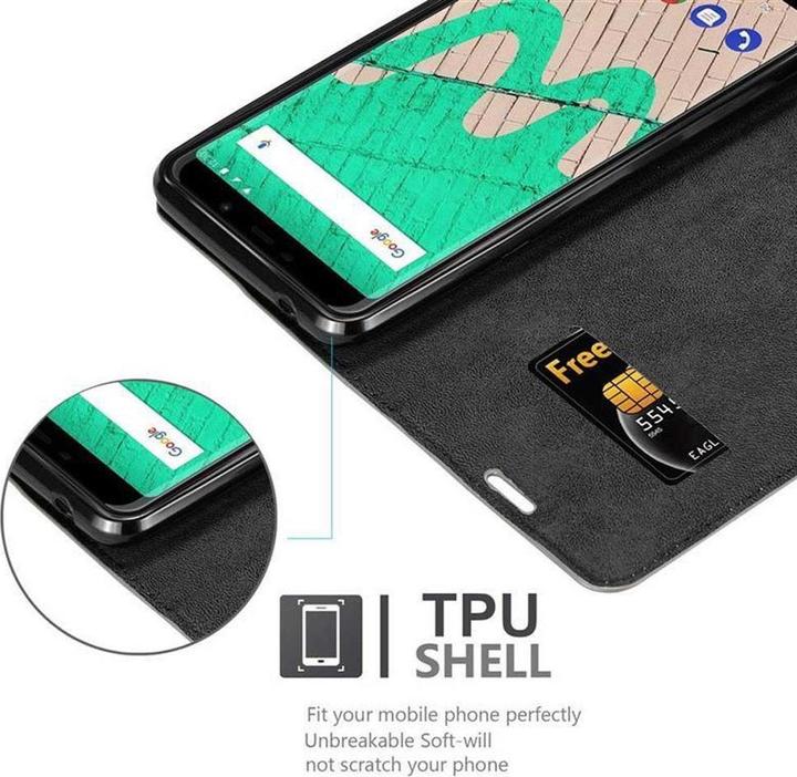 Immagine prodotto Cadorabo Copertina magnetica invisibile del libro (Wiko View Max)