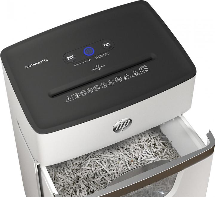 Actual product image HP OneShred 15CC (Particle cut)