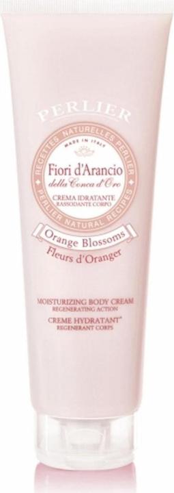 Actual product image Perlier Moisturizing Body Cream Orange Blossom 250ml (Body cream, 250 ml)