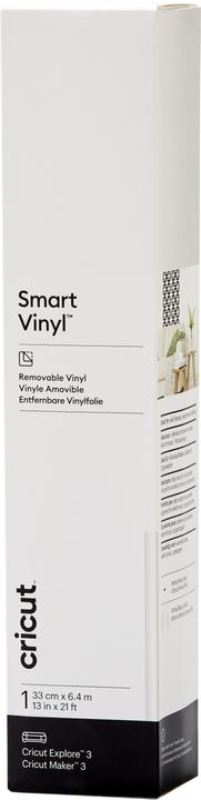 Immagine prodotto Cricut Film in vinile Smart rimovibile 33 x 640 cm, 1 pezzo, Bianco