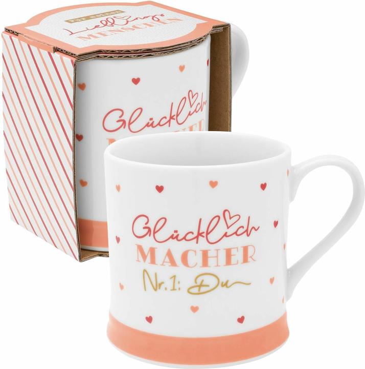 Produktbild Sheepworld Tasse Motiv Glücklich.48566 (400 ml, 1 x)