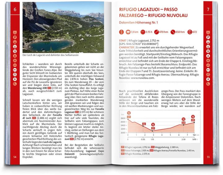 Produktbild Wanderführer Dolomiten Höhenweg 1 bis 3 (Deutsch, Michael Will, 2021)