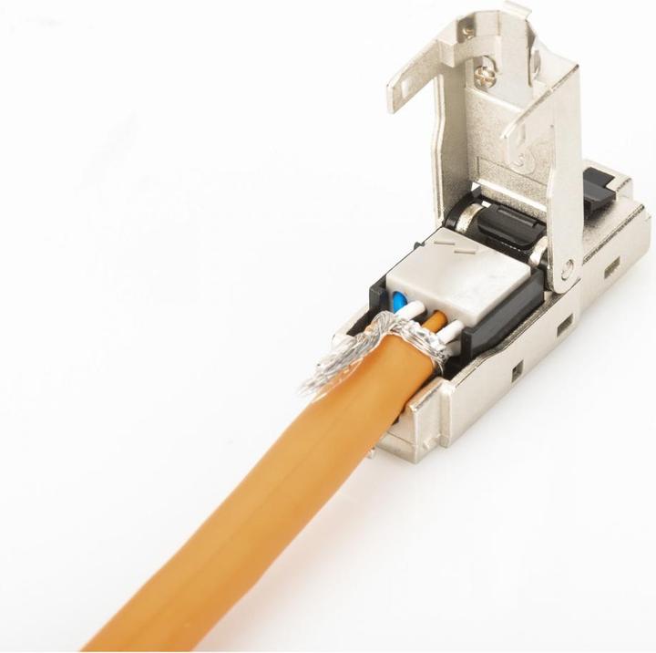 Produktbild Digitus Geschirmter RJ45-Stecker (Netzwerkkabel Stecker)