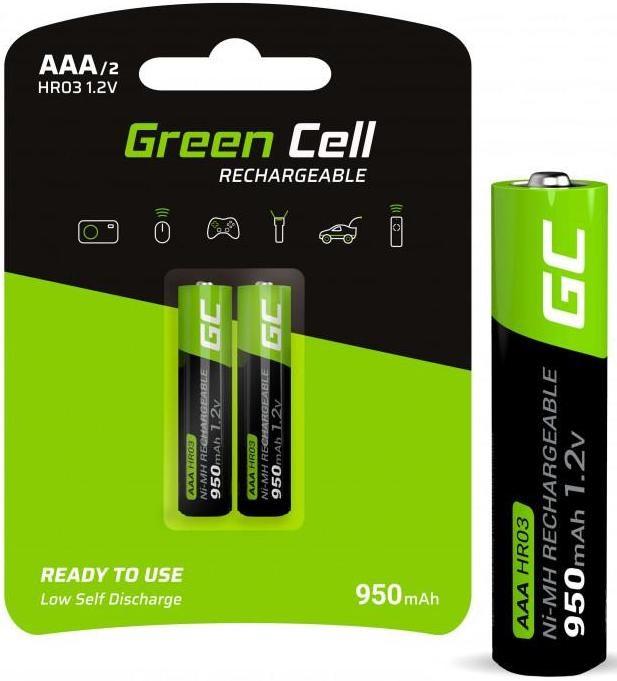Produktbild GreenCell Rechargeable (2 Stk., AAA, 950 mAh)