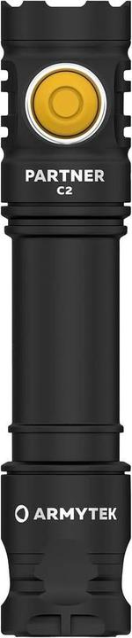 Actual product image ArmyTek Partner C2 Magnet USB Warm LED torch with belt clip, with holster battery-powered 1020l (12.35 cm, 1020 lm)