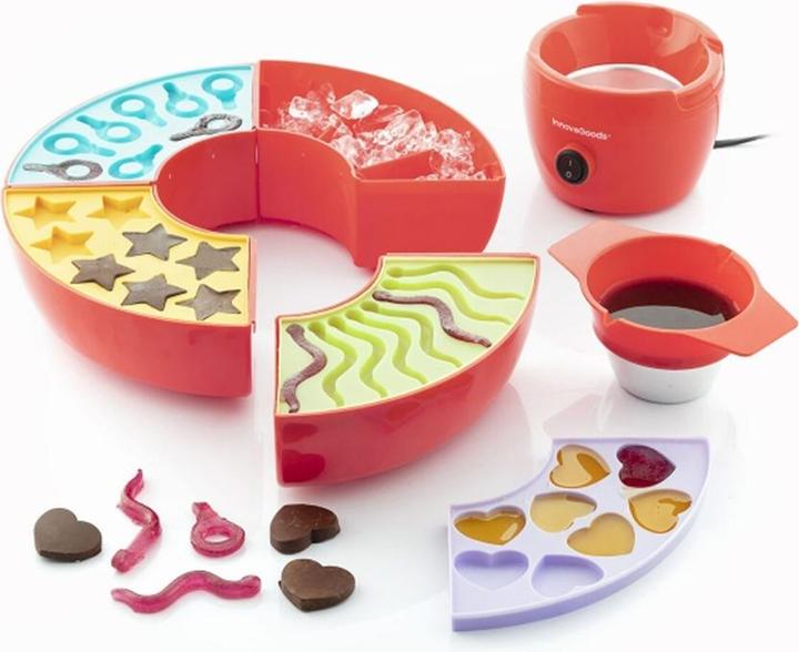 Produktbild InnovaGoods Maschine für Gummibärchen und Schokolade - 2-in-1