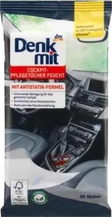 Image du produit dm Denkmit Lingettes humides pour l'entretien des voitures
