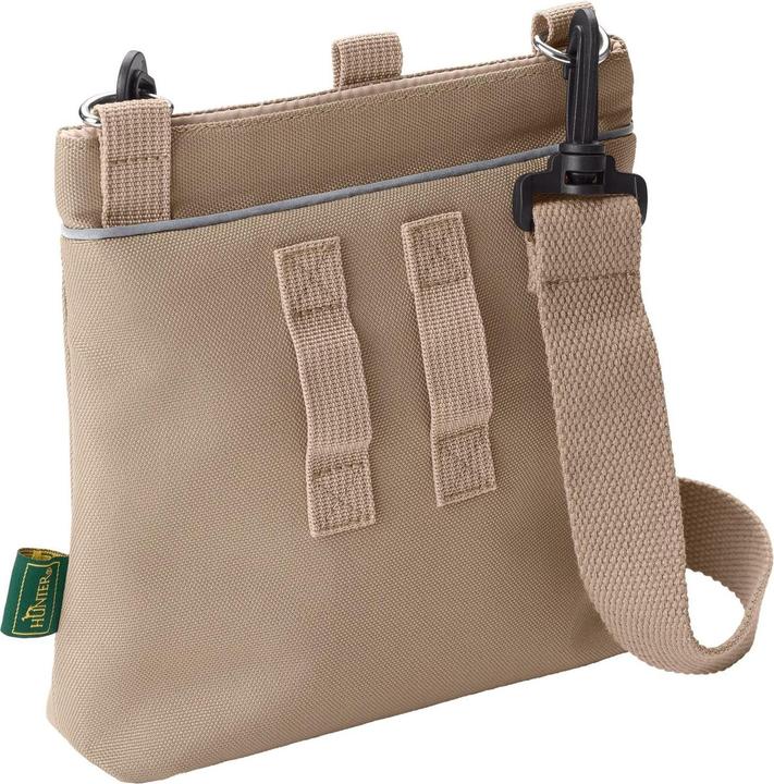 Actual product image Hunter Shoulder snack bag Alva, 18 x 20 cm, beige, product type