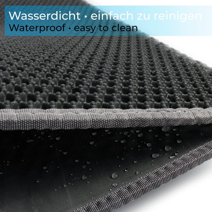 Image du produit Wiltec Fudajo Tapis de litière 76x61cm Tapis de litière pour litière de chat Tapis de réception