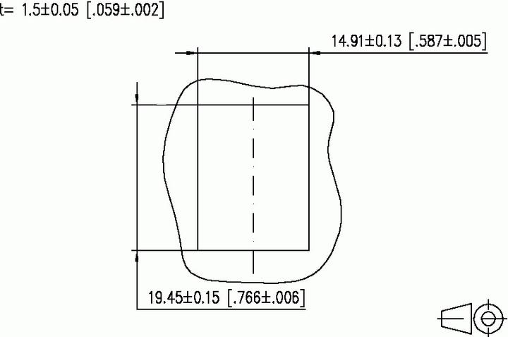 Produktbild Metz Connect Keystone Modul CAT 6A (Keystone Modul)