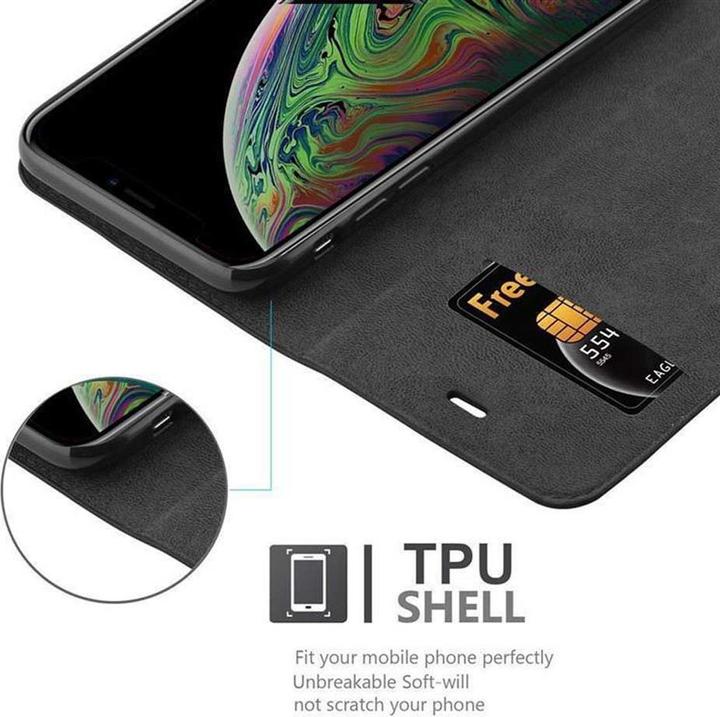 Productafbeelding Cadorabo Boek Onzichtbare Magneetband (Apple iPhone XS Max)