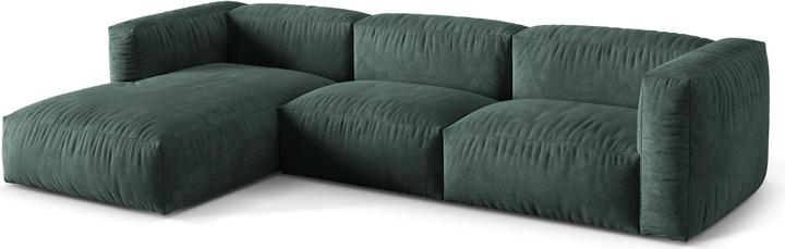 Actual product image Micadoni Modular Left Corner Sofa, "Martina", 3 Seats, 332x176x75 Made in Europe (Corner sofa)