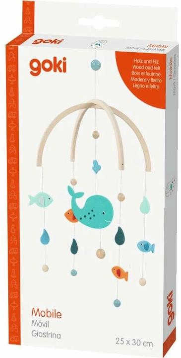 Actual product image Goki Mobile whale