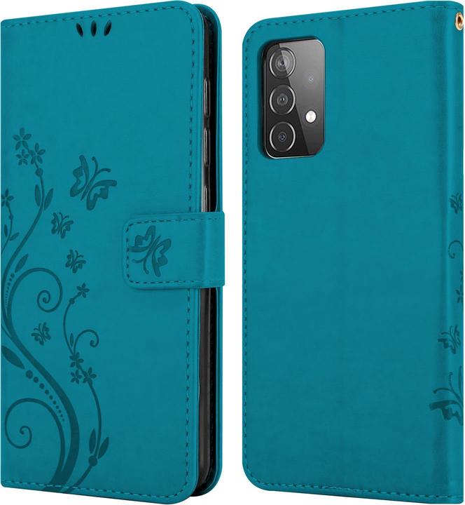 Immagine prodotto Cadorabo Copertina del libro a fiori (Samsung Galaxy A52, Samsung Galaxy A52 5G, Samsung Galaxy A52s 5G)