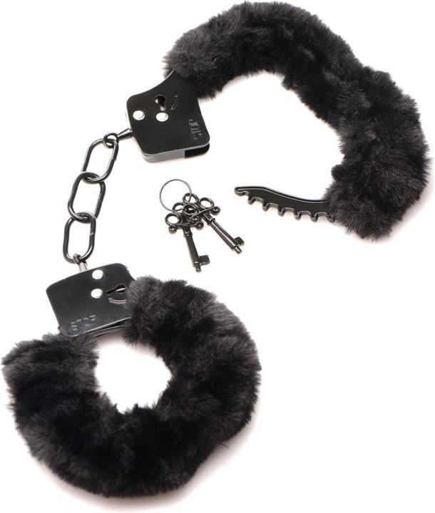 Image du produit Master Series Cuffed in Fur Furry Handcuffs (en fourrure)