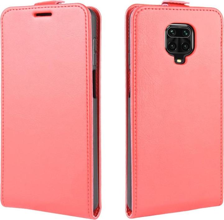 Image du produit Cover-Discount Xiaomi Redmi Note 9 Pro - Étui Flip classique Vertical Rouge (Xiaomi Redmi Note 9 Pro Max, Xiaomi Redmi Note 9S, Xiaomi Redmi Note 9 Pro)