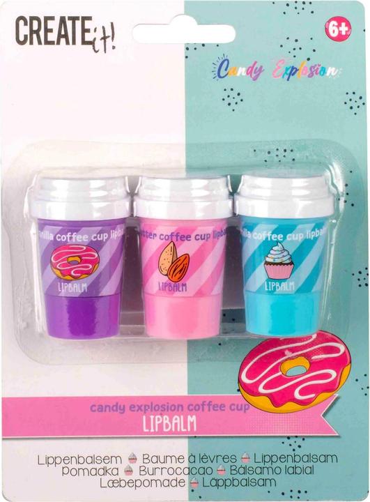 Produktbild Create It! Candy Lippenbalsam, 3 Stk.