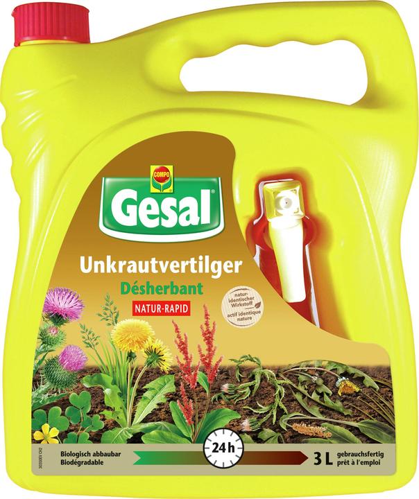 Produktbild Gesal Unkrautvertilger Natur Rapid (Unkraut, Gräser)