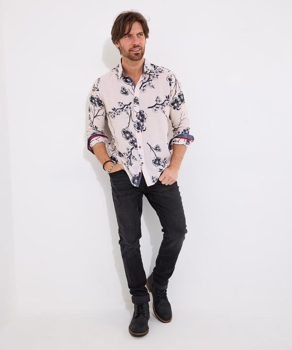 Produktbild Joe Browns Japanese-Inspired Floral Long Sleeve Shirt (L)