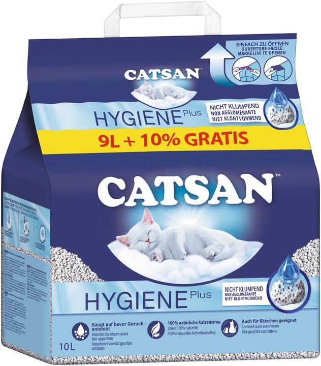 Image du produit Catsan Fidèle à l'hygiène Plus +10