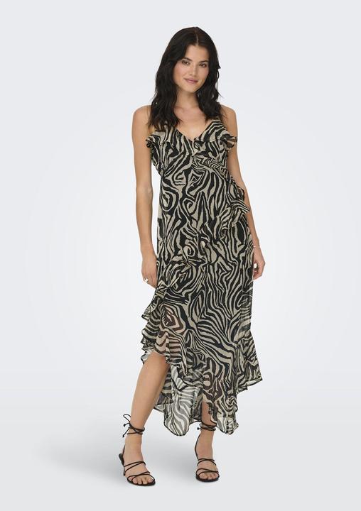 Image du produit Only Coupe normale Col en V Robe midi (S)