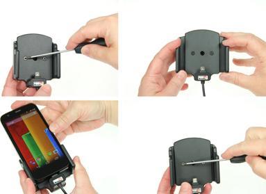 Actual product image Brodit PDA holder active