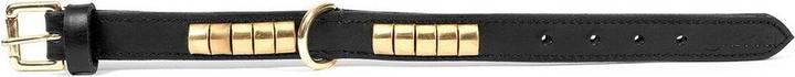 Produktbild Gloria Hundehalsband Duna Schwarz Gold 35 cm (35 x 2 cm) (35, Hund, Allgemein)