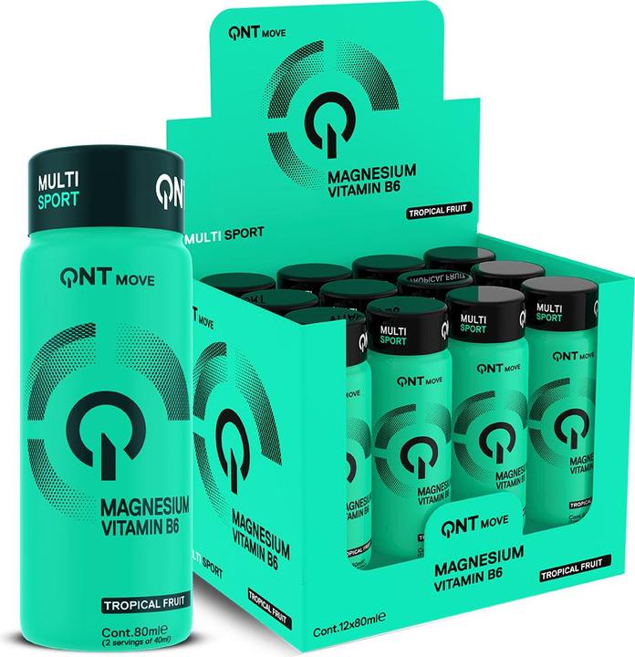 Actual product image QNT Magnesium Vitamin B6 Shot (Lemon, 12 x)