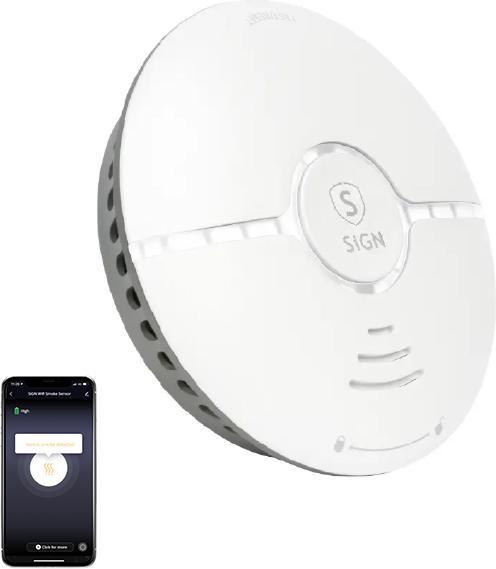 Produktbild SIGN Smart Home WIFI Smoke detector (Heizungsaktor)