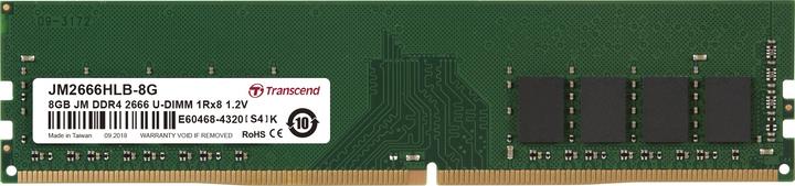 Actual product image Transcend JetRam (1 x 8GB, 2666 MHz, DDR4-RAM, DIMM)