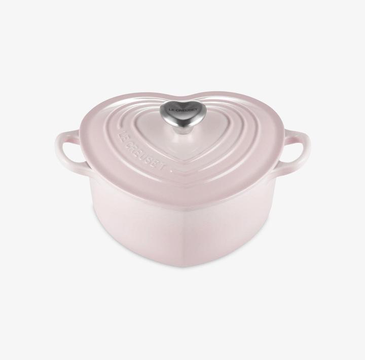 Produktbild Le Creuset Herzbräter mit Herzknopf (20 cm, Bräter + Schmortopf, Gusseisen)