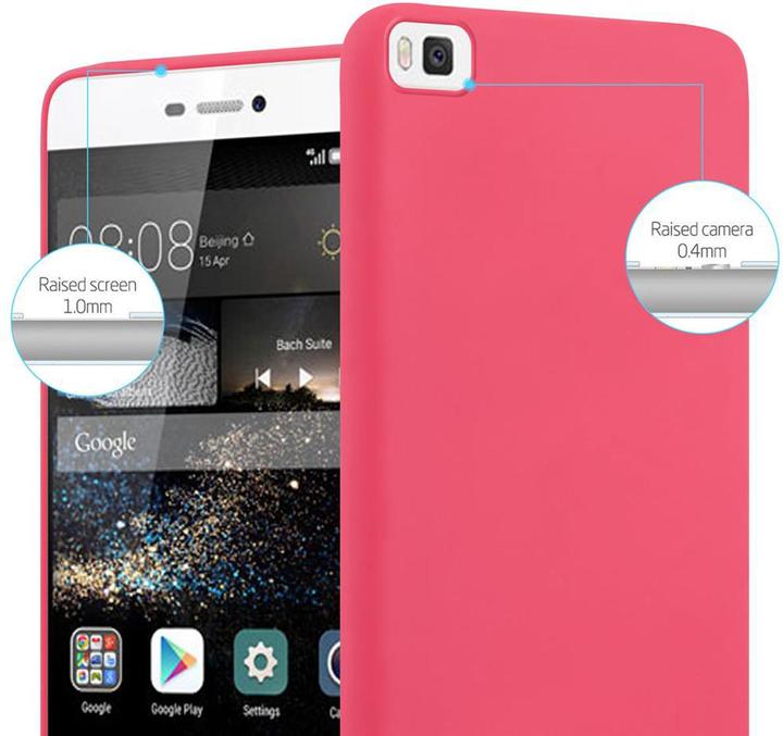 Actual product image Cadorabo TPU Candy Cover (Huawei P8)