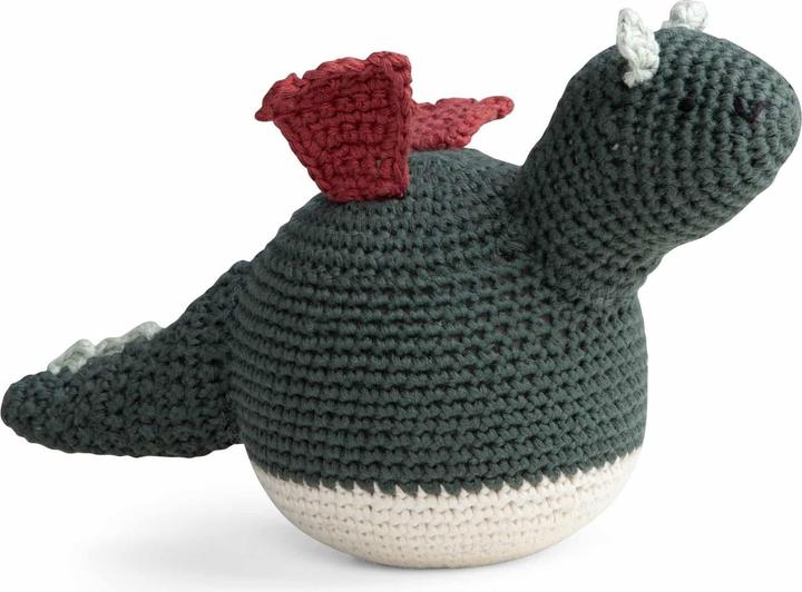 Produktbild Sebra Häkel-Stehaufmännchen, Drache (13 cm)