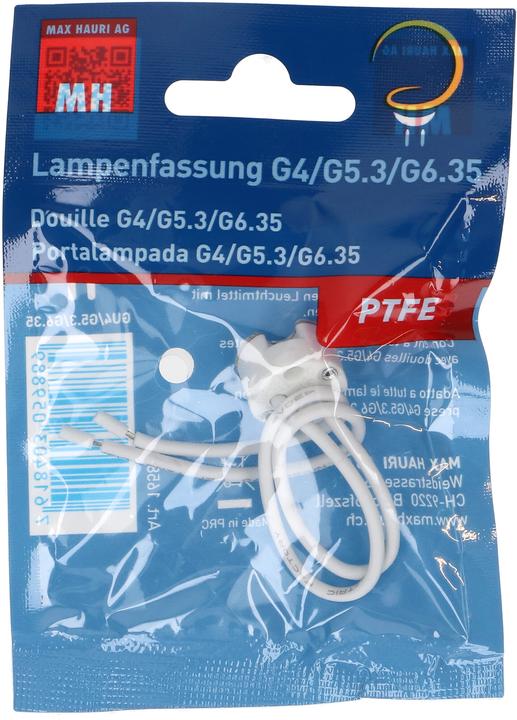 Produktbild Max Hauri Halogenfassung G4/G5.3/G6.35