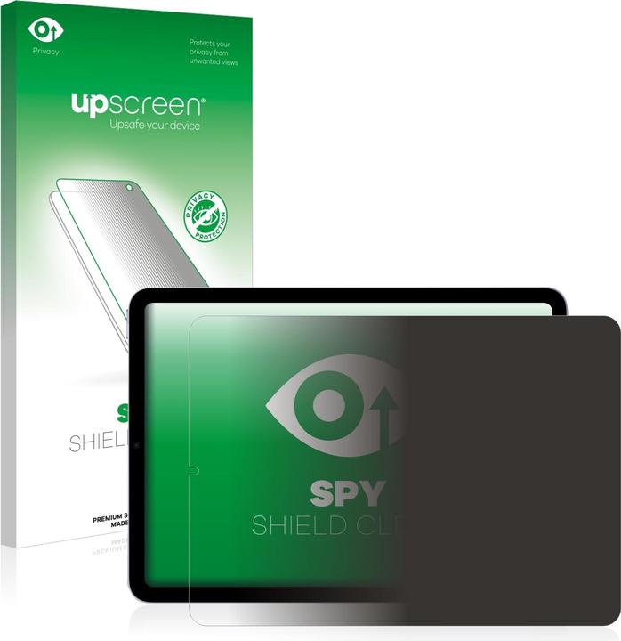 Actual product image upscreen Spy Shield Privacy Protector (1 Piece, IPad Air 5 WiFi Cellular 2022 (5th generation))