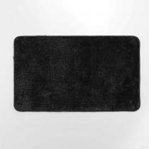 Image du produit Douceur D'intérieur tapis de bain, noir, 45 x 75 cm, microfibre unie + (45 x 75 cm)