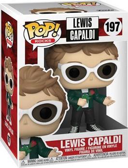 Actual product image Funko Pop! Rocks : Lewis Capaldi (197)