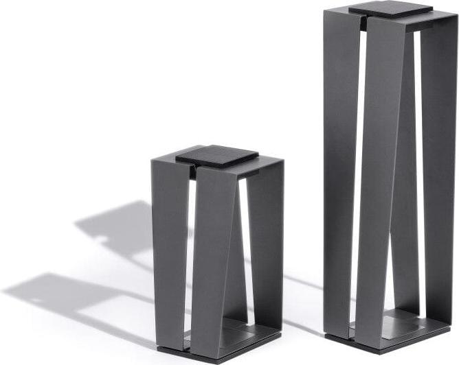 Image du produit Les Jardins Skaal Lanterne solaire petit modèle Alu 500 lumens (500 lm)