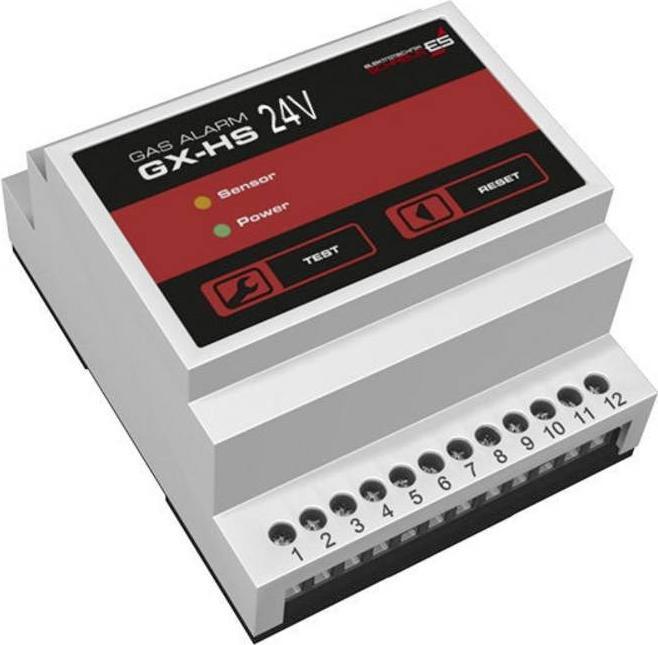 Produktbild Schabus Gasmelder GX HS Gas Alarm Hutschiene 12 24 V