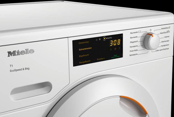 Actual product image Miele TCC560WP (8 kg, Left)