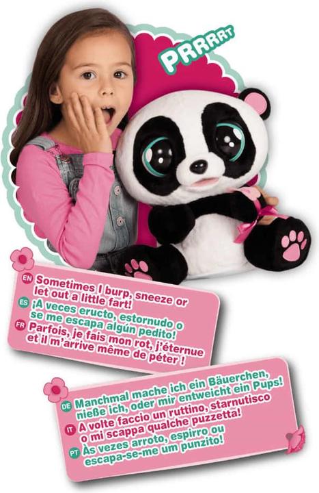 Produktbild Spectron Yoyo Panda Interaktives Plüschtier (32 cm)