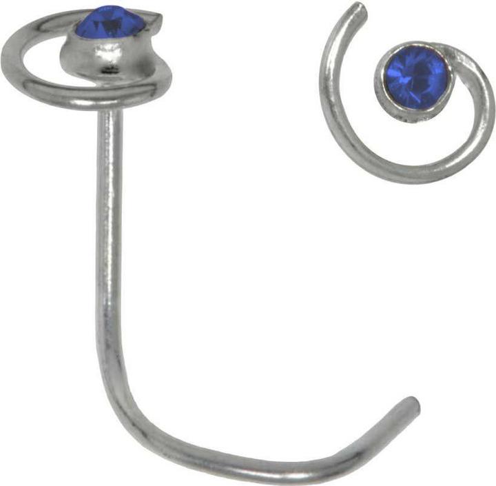 Image du produit Bijouteria Piercing nez (Argent 925, Cristallin)