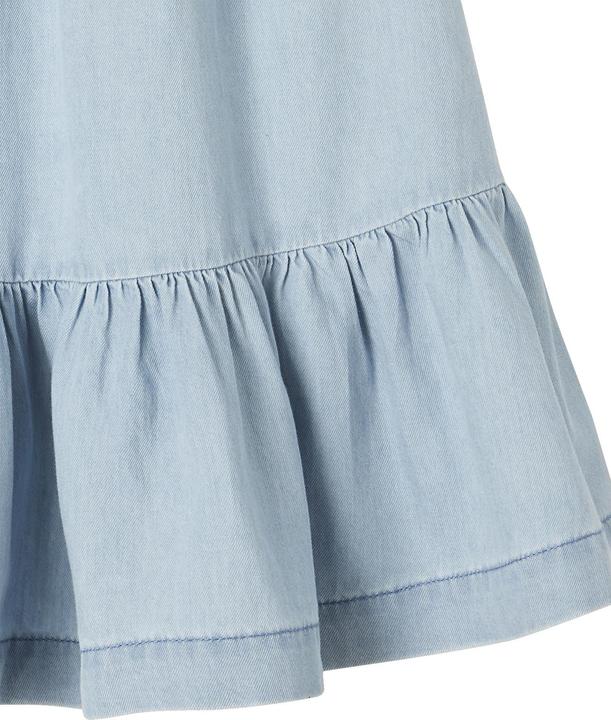 Produktbild Vertbaudet Mädchen Volantrock aus Light-Denim (92)