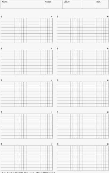 Produktbild Arbeitsblock Kieserblock DIN A4 T-Konten Lineatur 91C (A4, Liniert, Kein Einband)
