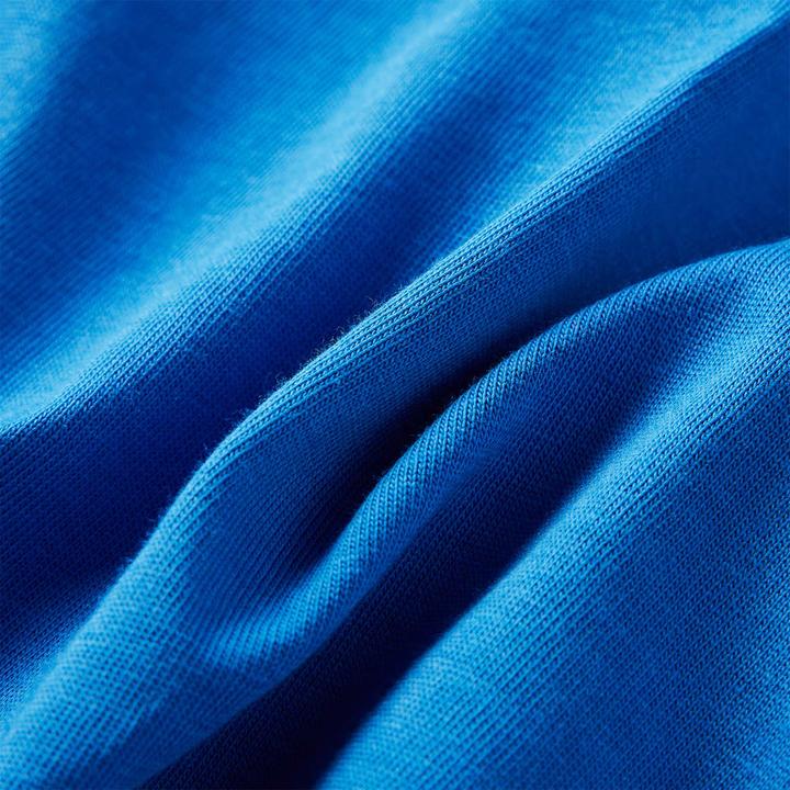Actual product image VidaXL Children's long-sleeved shirt cobalt blue 92,Material: 100 (92)
