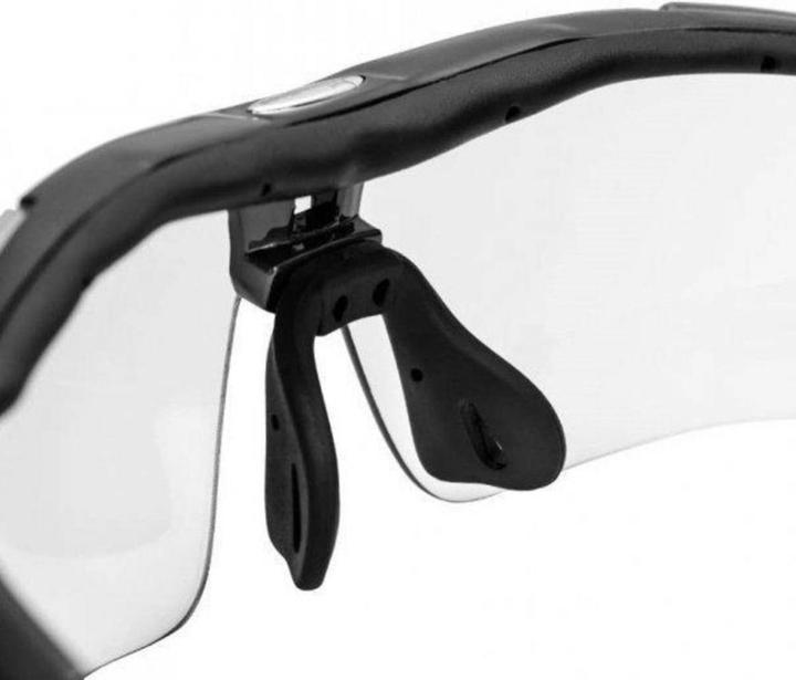 Actual product image Rockbros 10003 polarised cycling glasses - black (Black, Black)