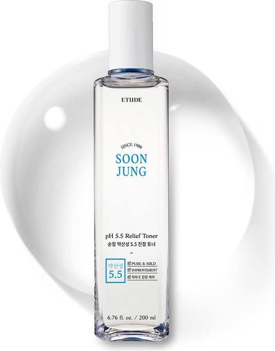 Immagine prodotto Etude House Soon Jung PH 5.5 Rilievo (Acqua tonica, 180 ml)