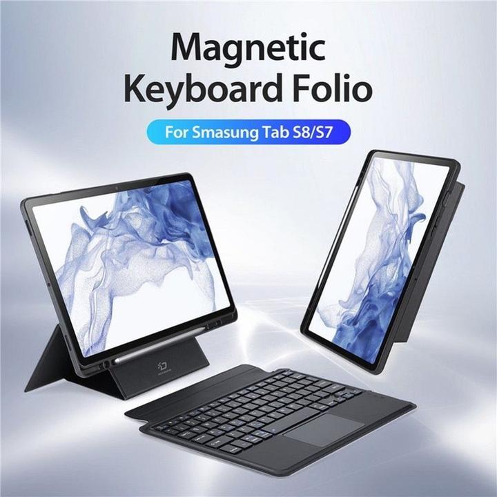 Actual product image Dux Ducis DK Series Keyboard Case (US, Galaxy Tab S8, Galaxy Tab S7)