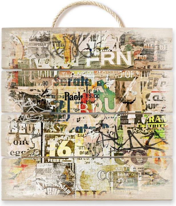 Actual product image Trenddeko Torn Poster (40 x 41.5 cm)