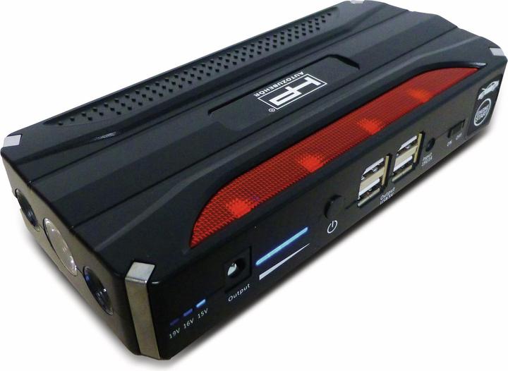 Actual product image HP Autozubehör Professional Powerpack HP AUTO ACCESSORIES 20893 with jump starter, 15/16/19 V, 600 A (600 A, 16800 mAh)